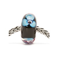 Charm Trollbeads Vetro, Ambra E Pietre Preziose in Argento TGLBE-10145 - TGLBE-10145